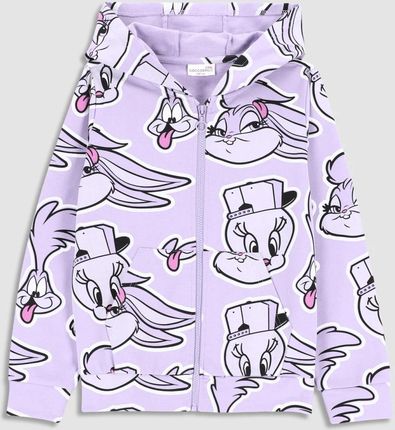 Bluza rozpinana fioletowa, licencja LOONEY TUNES