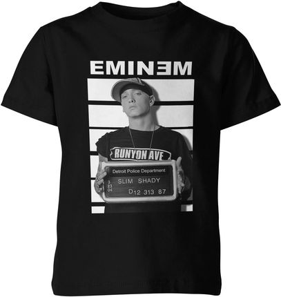 Eminem Slim Shady Dziecięca koszulka (128, Czarny)