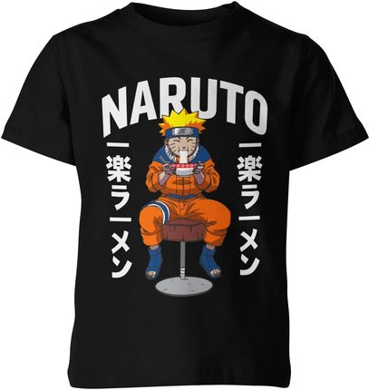Naruto Uzumaki Dziecięca koszulka (128, Czarny)