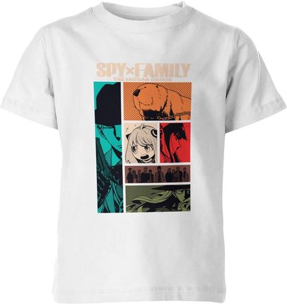 Spy X Family Dziecięca koszulka (140, Biały)