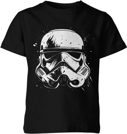 Star Wars Szturmowiec Gwiezdne Wojny Retro Dziecięca koszulka (128, Czarny)