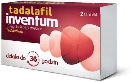 Tadalafil Inventum 10 mg  2 tabletki