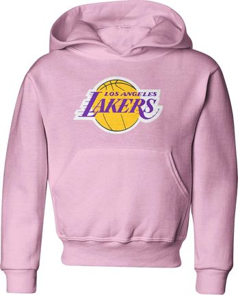 Los Angeles Lakers LA Dziecięca bluza prezent dla sportowca korzykarza (122, Różowy)