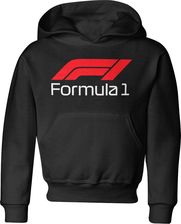 Formuła 1 Dziecięca bluza (152, Czarny)