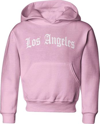 Los Angeles Dziecięca bluza (122, Różowy)