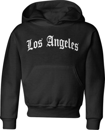 Los Angeles Dziecięca bluza (134, Czarny)