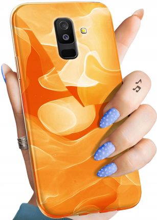 Hello Case Etui Do Samsung Galaxy A6 2018 Pomarańczowe