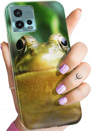 Hello Case Etui Do Motorola Moto G72 Żabka Żaba Frog Obudowa Pokrowiec Case