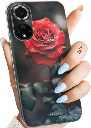 Hello Case Etui Do Huawei Nova 9 Honor 50 Róża Z Różą Rose Obudowa Pokrowiec