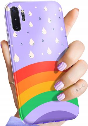 Hello Case Etui Do Samsung Galaxy Note 10 Plus Tęcza Rainbow Obudowa Pokrowiec