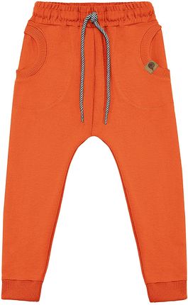 Spodnie dresowe Circle pomarańczowe