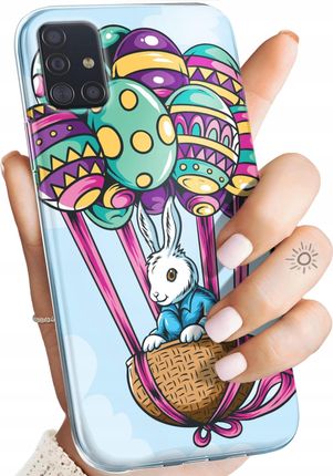 Hello Case Etui Do Samsung Galaxy A51 Wielkanoc Jajko Królik Koszyk Obudowa Case