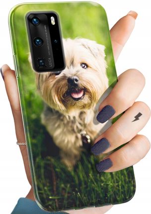 Hello Case Etui Do Huawei P40 Pro Pieski Psiaki Dogs