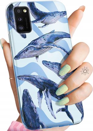 Hello Case Etui Do Samsung Galaxy A41 Morze Fale Woda Aqua Obudowa Pokrowiec