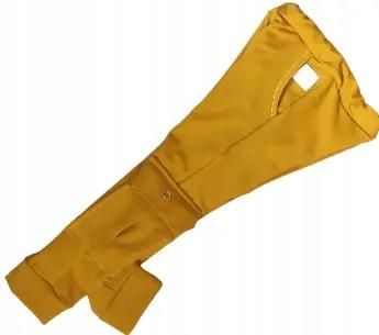Spodnie bojówki musztardowe rozmiar 152