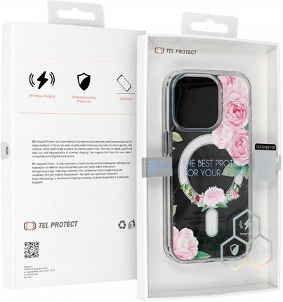 Tel Protect Flower Magsafe Do Iphone 12 Pro Wzór 1