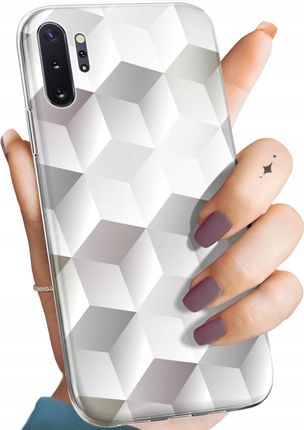 Hello Case Etui Do Samsung Galaxy Note 10 Plus 3D Geometryczne Iluzja Obudowa