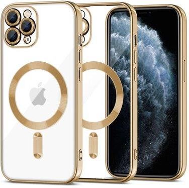 Tech Protect Tech Protect Magshine Magsafe Iphone 11 Pro Gold