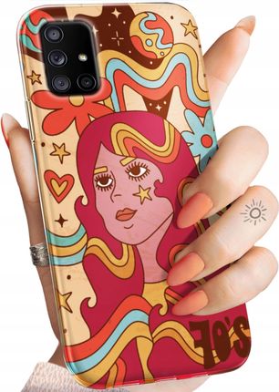 Hello Case Etui Do Samsung Galaxy A71 5G Hippie Peace Hippisi Obudowa Pokrowiec