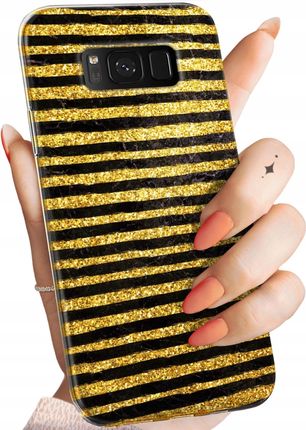 Hello Case Etui Do Samsung Galaxy S8 Złoto Gold Rich Obudowa Pokrowiec Case