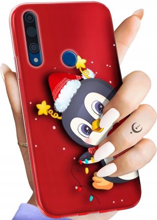 Hello Case Etui Do Huawei Honor 9X Święta Christmas Mikołaj Obudowa Pokrowiec
