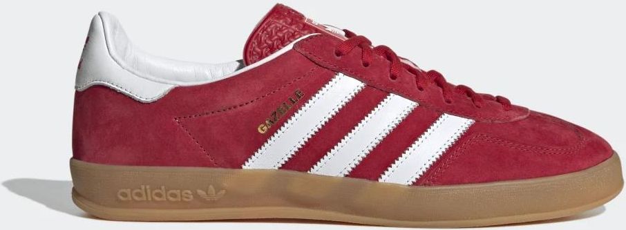adidas gazelle silver green womens Adidas Gazelle Indoor Scarlet Cloud White (H06261)