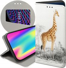 Hello Case Etui Z Klapką Do Motorola Moto G14 Żyrafa Futerał Pokrowiec Case