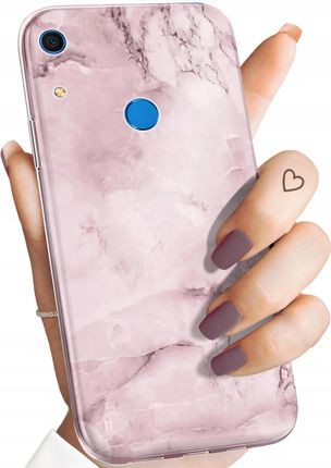 Hello Case Etui Do Huawei Y6S Y6 Prime 2019 Honor 8A Różowe Golden Rose Case