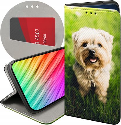 Hello Case Etui Do Motorola Moto G72 Pieski Psiaki Dogs