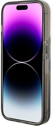 Karl Lagerfeld Etui Liquid Glitter Choupette Do Apple Iphone 15 Pro Max Przezroczysty - zdjęcie 4
