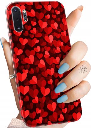 Hello Case Etui Do Samsung Galaxy Note 10 Plus Walentynki Miłość Serce Obudowa