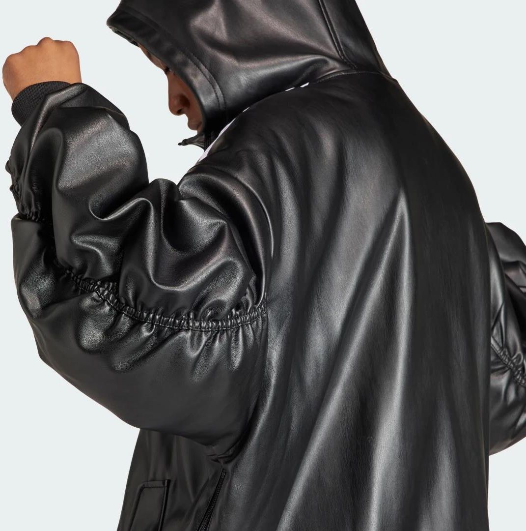 Adidas Kurtka Adilenium Oversized Faux Leather IV9328 - Ceny