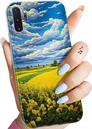 Hello Case Etui Do Samsung Galaxy Note 10 Plus Chmury Niebo Błękit Obudowa Case