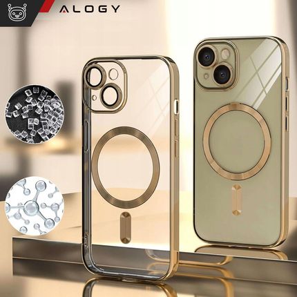 Alogy Etui Magsafe Case Do Iphone 15 Plus Glamour Luxury Obudowa Osłona Obiektywu - zdjęcie 5