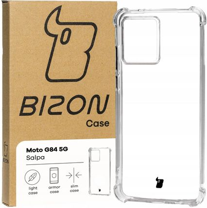 Bizon Etui Przezroczyste Do Motorola G84 5G Obudowa Case Cover