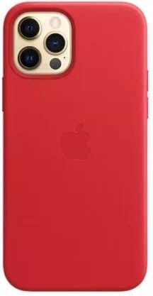 Apple Etui Iphone 12 Pro Max Scarlet Mhkj3Ze A Skórzane Czerwone Plecki