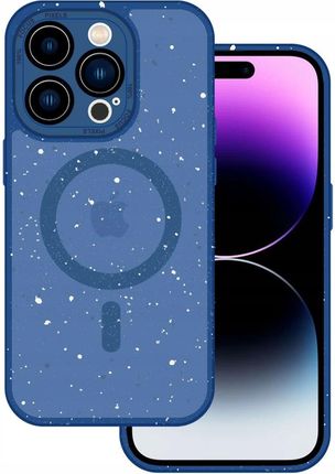 Tel Protect Magnetic Splash Frosted Case Do Iphone 14 Pro Max Granatowy