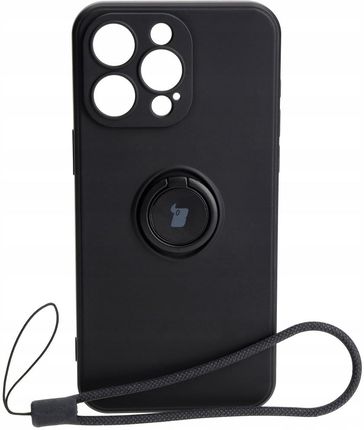 Bizon Etui Silikonowe Z Uchwytem Do Iphone 15 Pro Max Obudowa Case