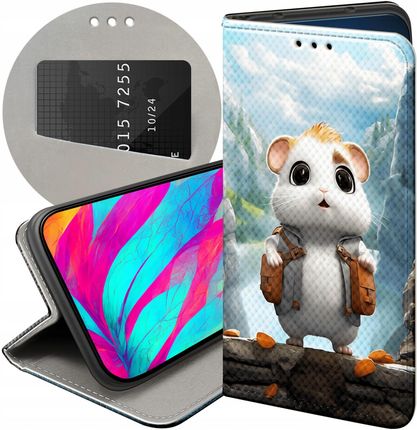 Hello Case Etui Z Klapką Do Lg Q6 G6 Fit Chomiki Szynszyle Myszowate Futerał