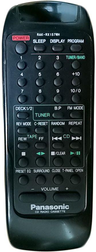 Télécommande Panasonic VE-Q1254 - Occasion, Fonctionne Bien, Quelques Marques
