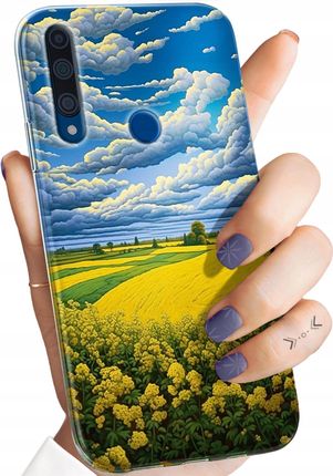 Hello Case Etui Do Huawei Honor 9X Chmury Niebo Błękit
