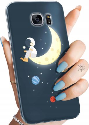 Hello Case Etui Do Samsung Galaxy S7 Edge Księżyc Case