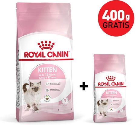 Royal Canin Kitten 4kg + 400g gratis