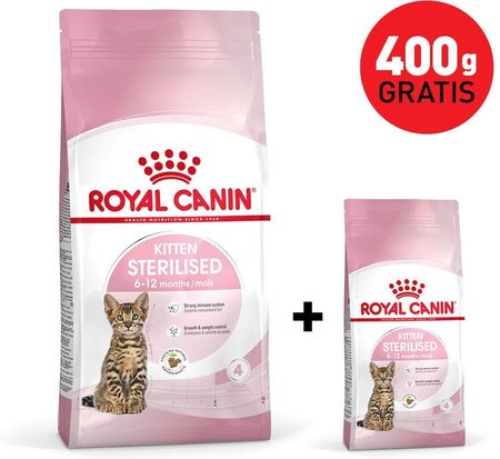 Royal Canin Kitten Sterilised 3,5kg + 400g gratis