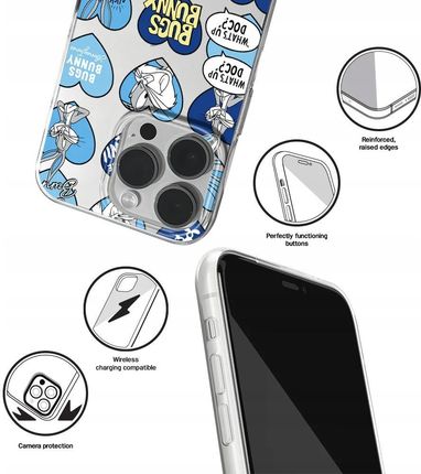 Ert Group Etui Na Telefon Iphone 11 Pro Case Oryginalny I Oficjalnie Licencjonowany Przez Looney Tunes Wzór Bugs 021 Optymalnie Dopasowane Plecki - zdjęcie 3