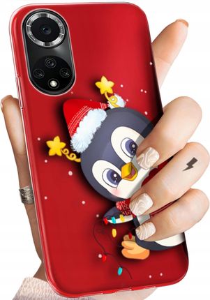 Hello Case Etui Do Huawei Nova 9 Honor 50 Święta Christmas Mikołaj Pingwin