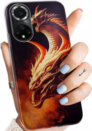 Hello Case Etui Do Huawei Nova 9 Honor 50 Smoki Dragon Taniec Smoków Obudowa