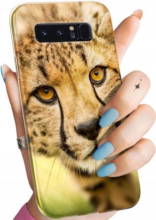 Hello Case Etui Do Samsung Galaxy Note 8 Gepard Cętki Panterka Obudowa Pokrowiec