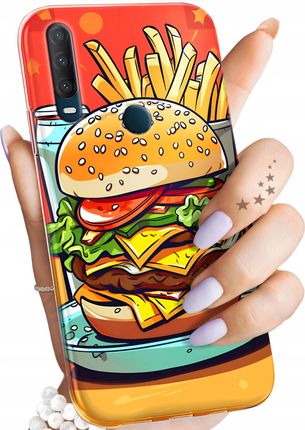 Hello Case Etui Do Alcatel 1S 2020 Hamburger Burgery