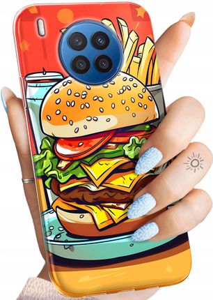 Hello Case Etui Do Huawei Nova 8I Hamburger Burgery